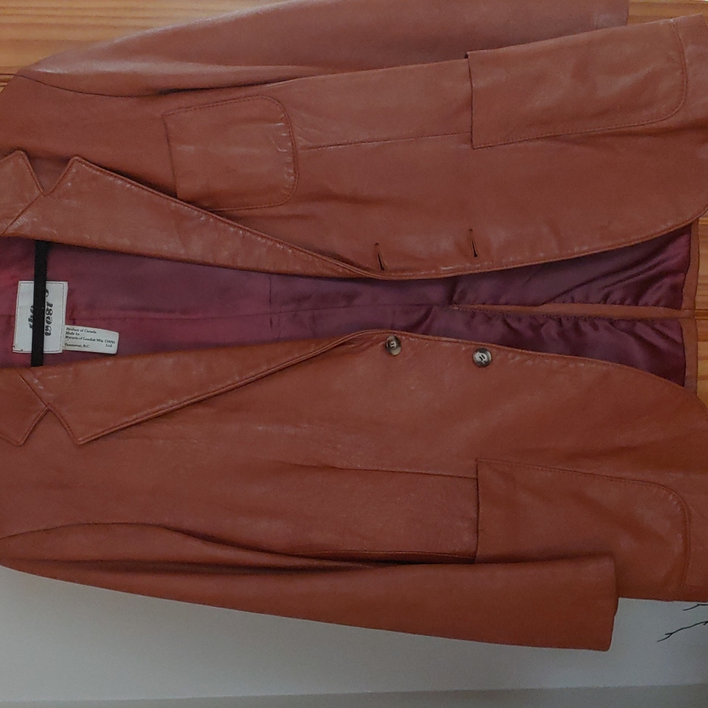 Vintage 1979 Mens Leather Jacket